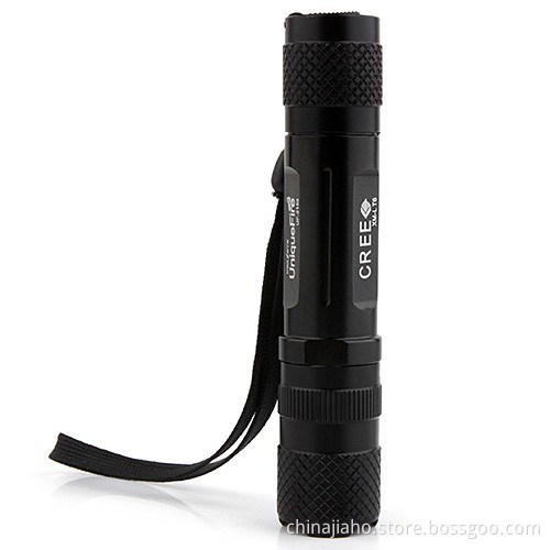 Uniquefire UF-2130 CREE Xm-L T6 LED Flashlight Torch 3-Mode Black (JH_LED_528)